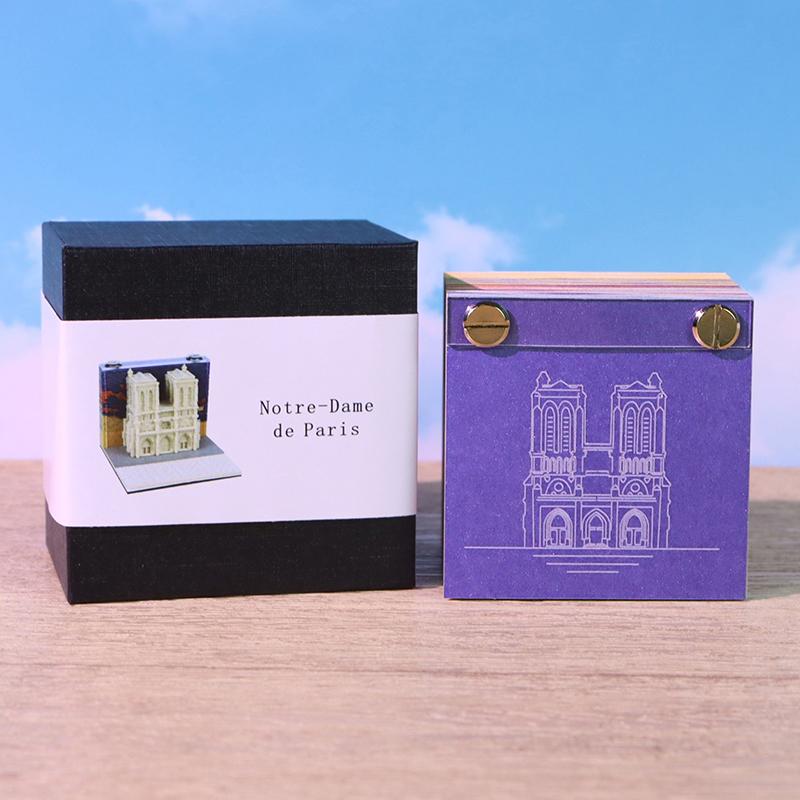 3D Paper Carving Art Craftwork Memo Pad Notepad Note Pad Desk Decoration Creative Diy Decorative Gift For Christmas Housewarming
