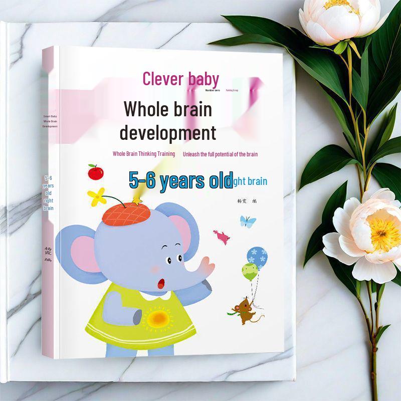 Whole Brain Development Game Book for Ages 3-6: Early Education and Intelligence Enhancement