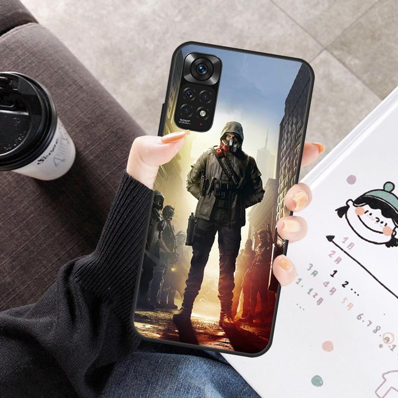 The Division 2 Case For Xiaomi Redmi Note 11 10 9 8 12 Pro 10S 11S 12S Cover For Redmi 9 10 10A 9C 10C 12C
