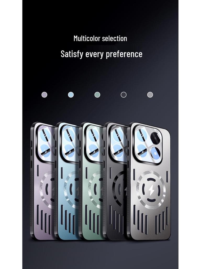 Xiaomi17 Pro Max Aluminum Lens Protective Case - Full Coverage, Anti-Fall Design