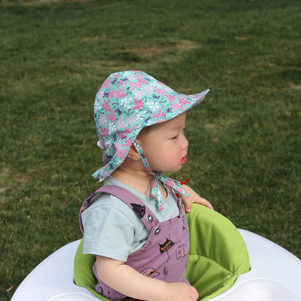 Children's Sunshade Hats Outdoor Breathable Mesh Cloth Summer Sun Hats for Boys and Girls Beach Hats Travel Hats