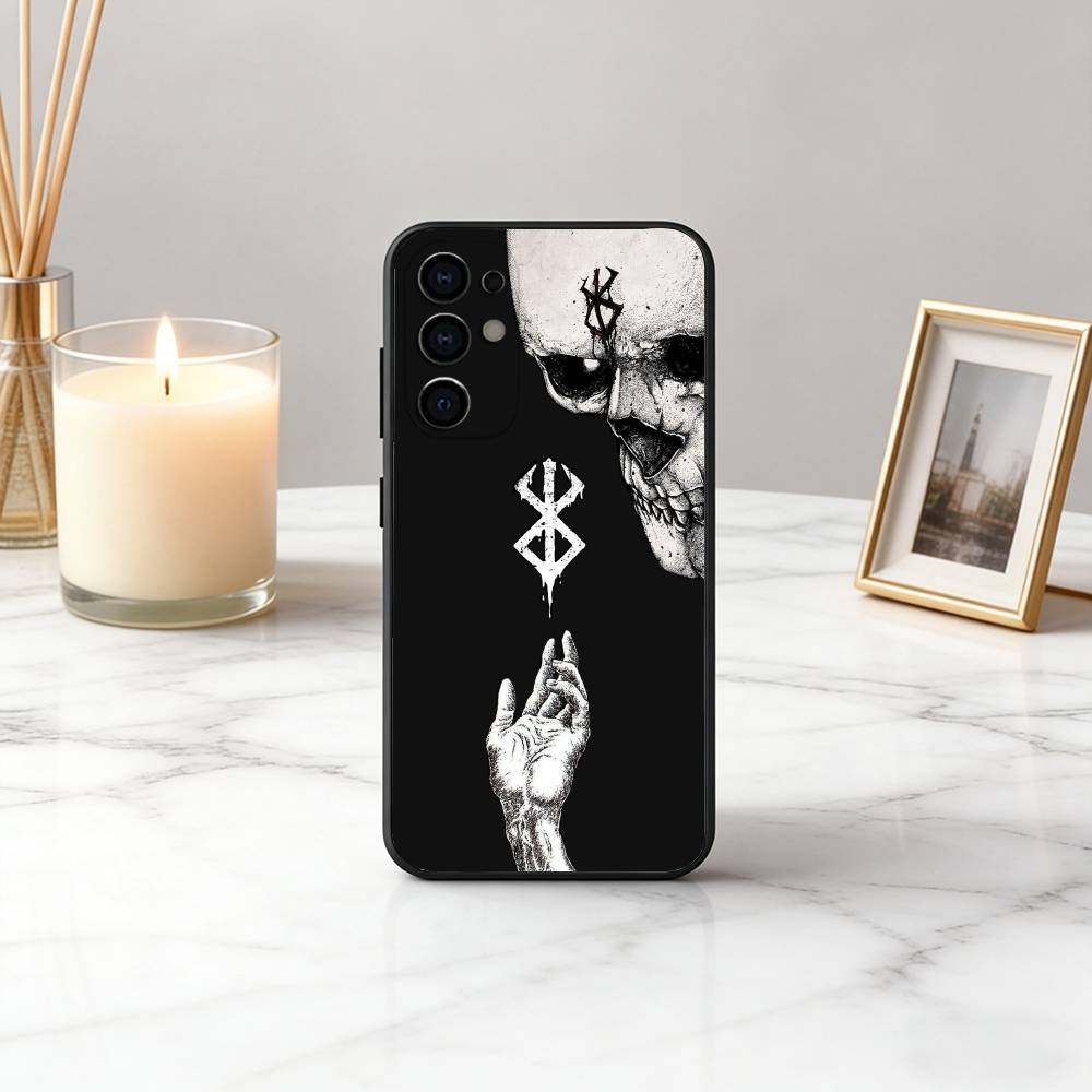 

Classic B-Berserk BG G-Guts Phone Case Black Silicone Soft For Samsung S25,S24,S21,S22,S23,S30,Ultra,S20,Plus,Fe,Lite Samsung S235G