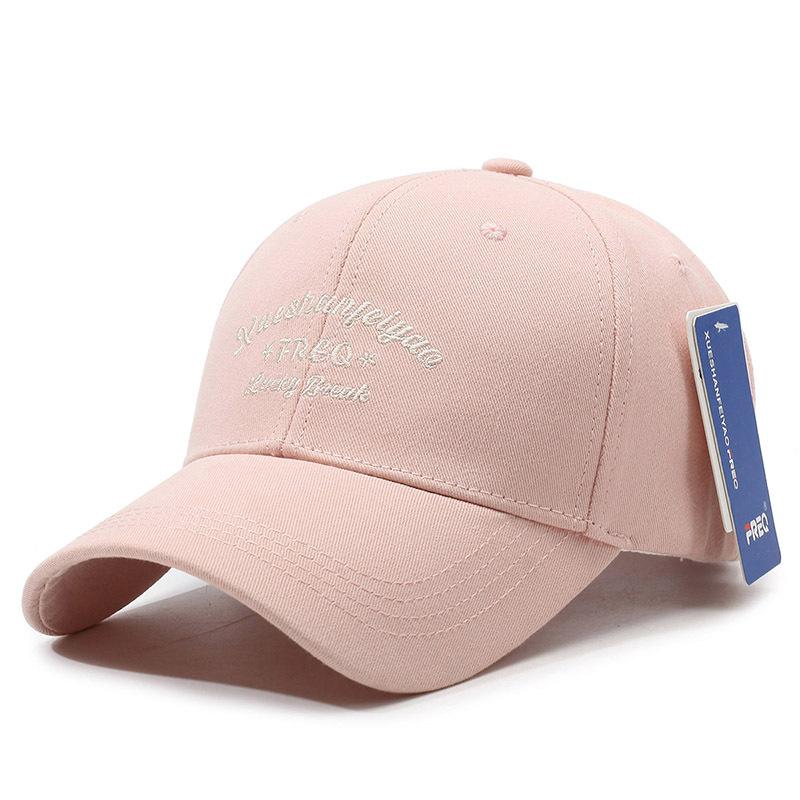 

New embroidered letter baseball cap men and women outdoor leisure sunscreen sunshade fashion versatile travel Adjustable