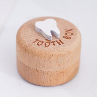 Baby Tooth Box Keepsake Deciduous Teeth Shower Birthday Gift Newborn Children
