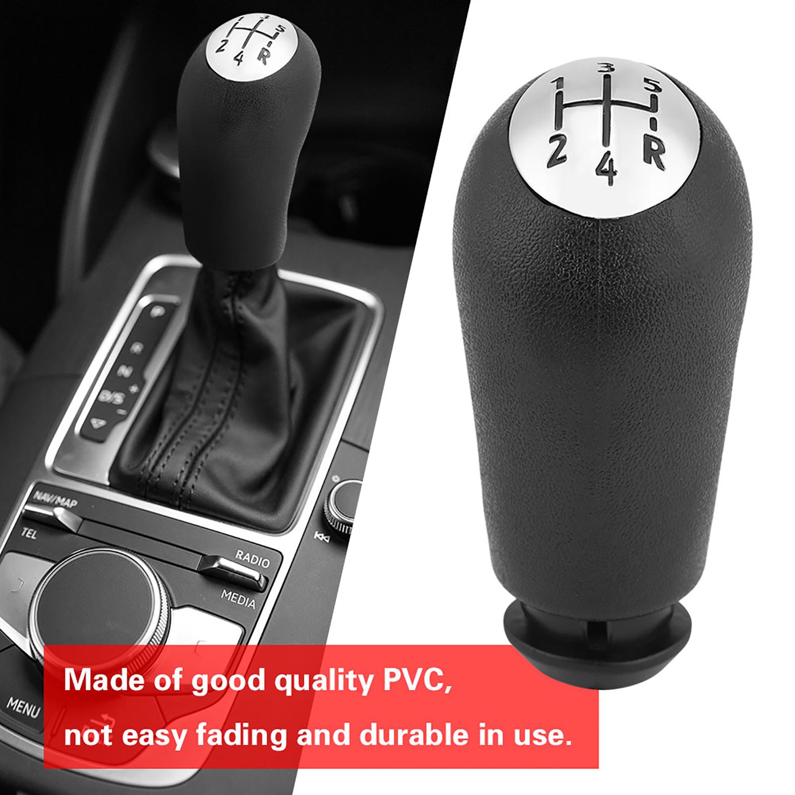 

Стайлинг автомобиля 5-ступенчатый рычаг переключения передач набалдашник подходит для Megane MK2 Clio MK3 Scenic MK2 чёрный