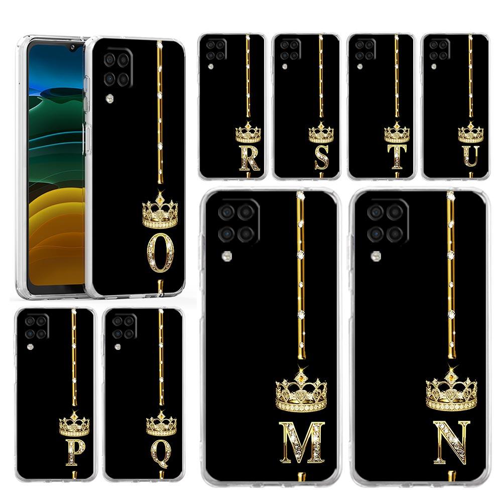 Diamant Krone Buchstabe Buchstaben Handyhülle Für Samsung A13 A33 A73 A53 A23 A51 A71 A21S A12 A31 A41 A05s A03S A15 A25 A32 5G Hülle