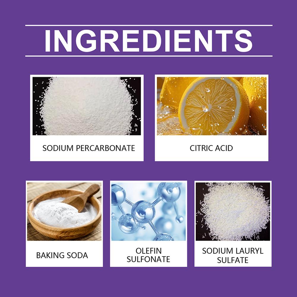 Toilet Bowl Cleaner Self Activating Stain Remover For Toilet Miracles Deep Supplies Foam Powder R5Y6