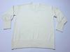 Spring 2026 Korean Style V-neck Knit Lantern Sleeve Sweater - Casual Miumiu Women’s Fashion