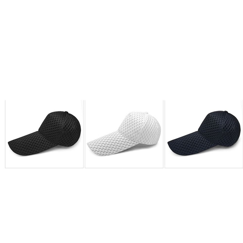 Breathable Wide Baseball Caps Mesh Cool Fishing Hat Portable Causal Sunshade  Large Head
