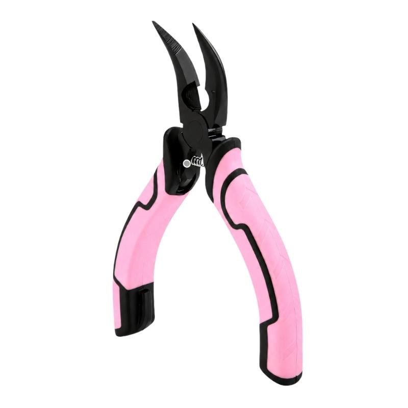 Chicken Foot Deboning Tool, Steel and Rubber Pliers with Bone-Gripping Teeth and Return Spring for Food Preparation