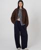 Tteolseutikeulleob Comfy 2Way Overfit Sweat Pants - Navy