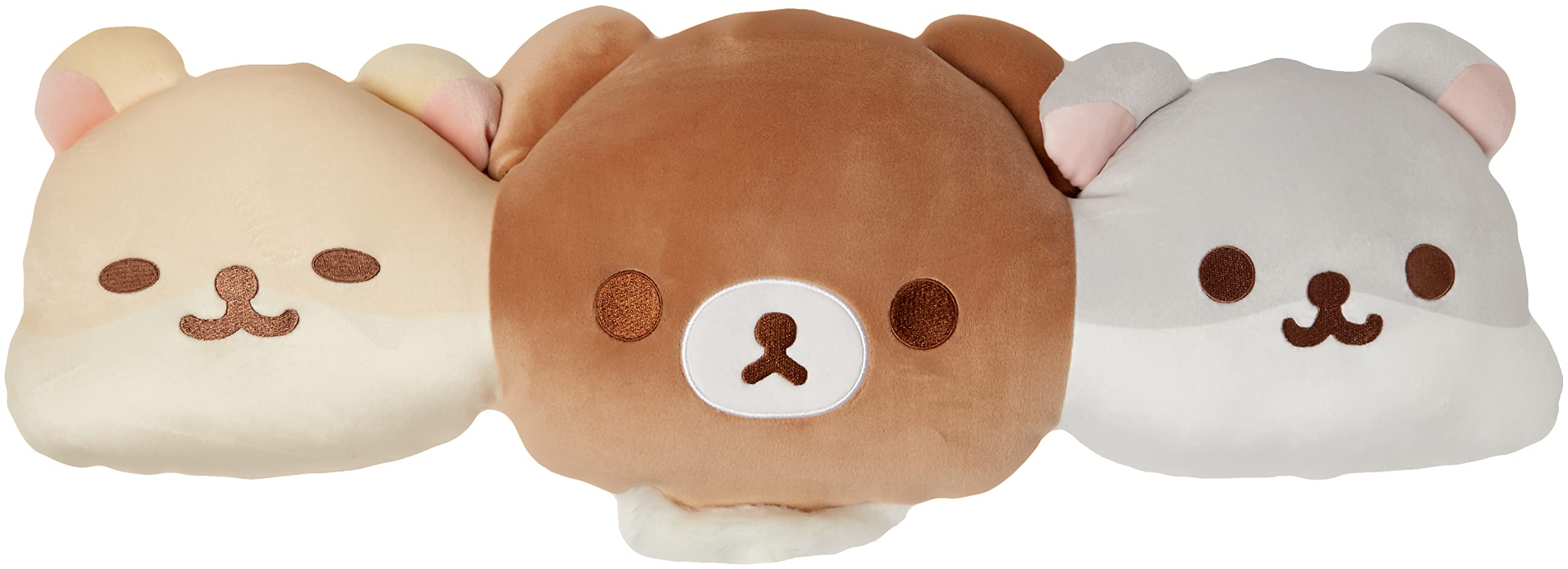 

Подушка Rilakkuma и Twin MF46201 San-X Dandelion Hamsters 3 ряда