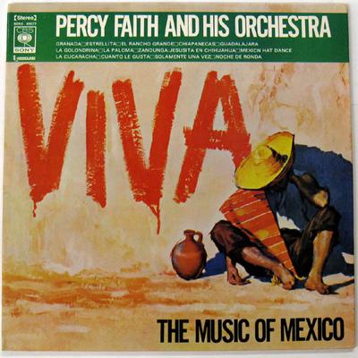 LP Record PERCY FAITH  HIS ORCHESTRA  Viva SONX60077 CBS SONY 1969 Japan Jazz Used