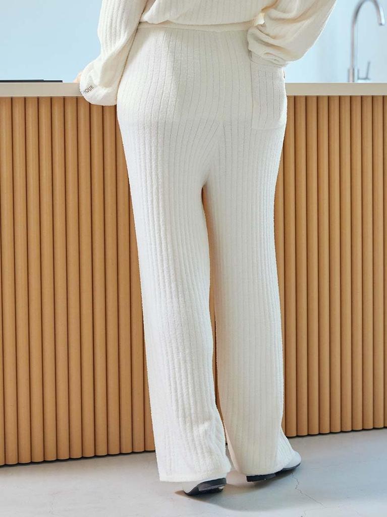 Gelato Pique Smoothie Long Pants PWNP251060 IVR Free Size Temperature-Regulating Women's