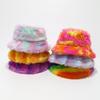 Women's Trendy Autumn & Winter Internet-Famous Fashion Colorful Plush Fisherman Hat - Best-Selling Long Plush Warm Hat