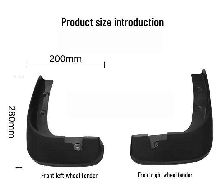 Schmutzfänger für 2011-2013 Honda Fit/Jazz