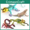 Realistic Pvc Chameleon Lizard Scorpion And Bearded Dragon Static Model Figurines For Home Decor And Educational Displays