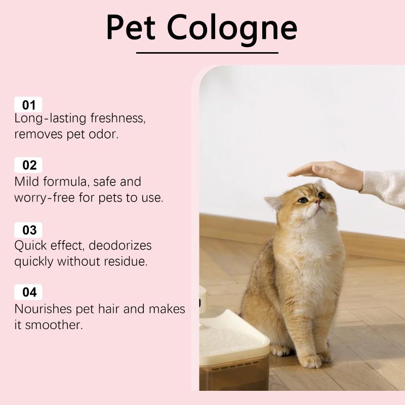 Pet Odor Eliminator Spray Deep Cleaning Fresh Scent Cleans Pet Fur Neutralizes Air Perfect for Homes with Multiple Pets