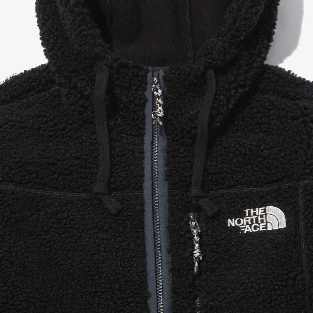 THE NORTH FACE Fleece Hoodie Jacket 'Black' Men's NJ4FN57B
