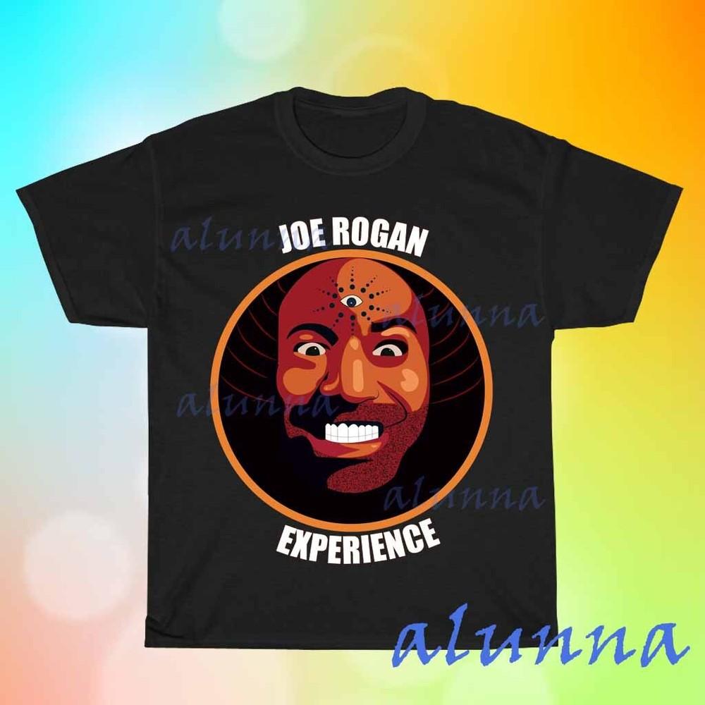 

Новая черная мужская футболка Joe Rogan Experience, смешная, размеры от S до 5XL 4XL