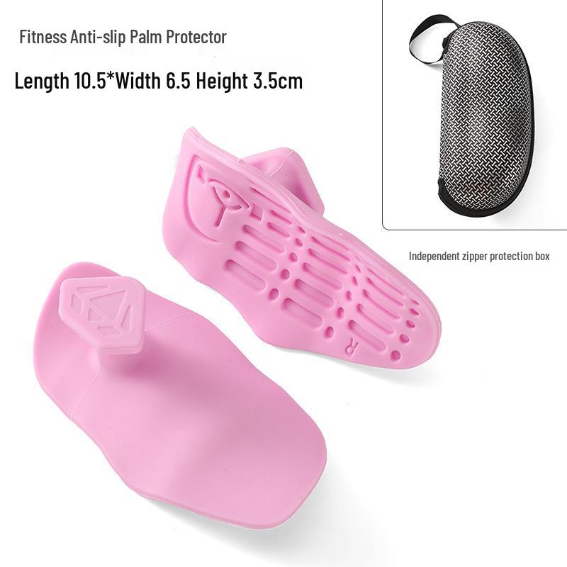 Halter Anti-Slip Silikon Avuç İçi Koruyucuları - Avuç İçlerini ve Parmakları Korur - Kaymaz, Aşınmaya Dayanıklı Fitness Ekipmanı