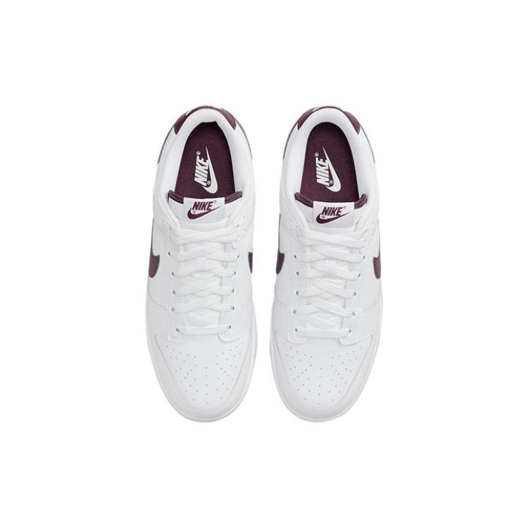 New Nike Dunk Low Retro White Night Maroon DV0831-102