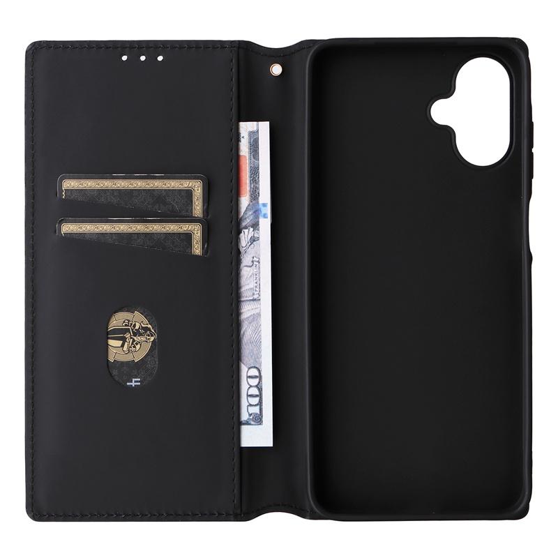 For Samsung Galaxy A25 5G Japan Case Stereoscopic Lines Leather Wallet Skin PU Purse for Galaxy A25E 5G 3D Magnetic Phone Cover