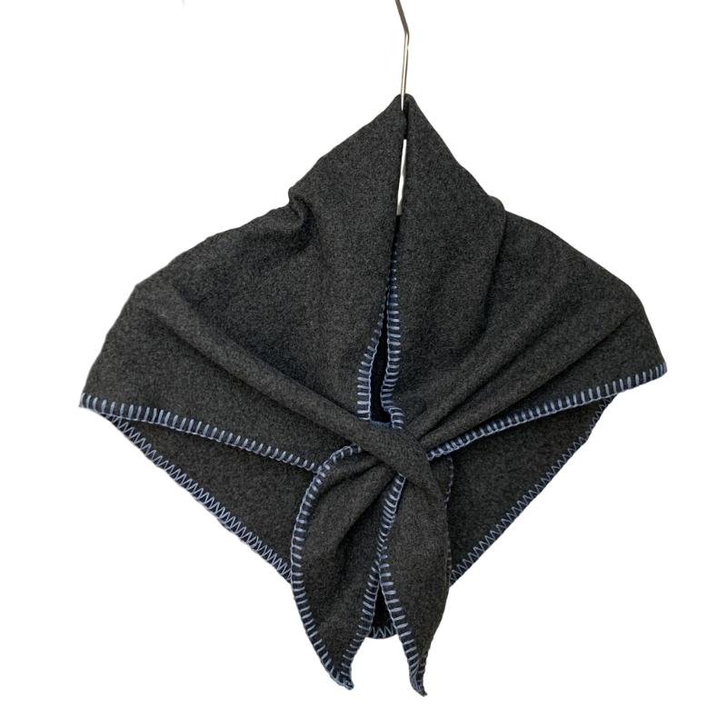 Soft Winter Shawl For Women Warm Triangular Scarf Oversized Wrap Cervical Protection Cold Weather Accessory
