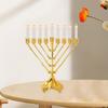 9 Branch Hanukkah Menorah Accessory Multifunctional Durability Candle Stand
