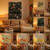 Decorative Tapestry Tulip Flowers Background Home Decoration Living Room Art Wall Covering