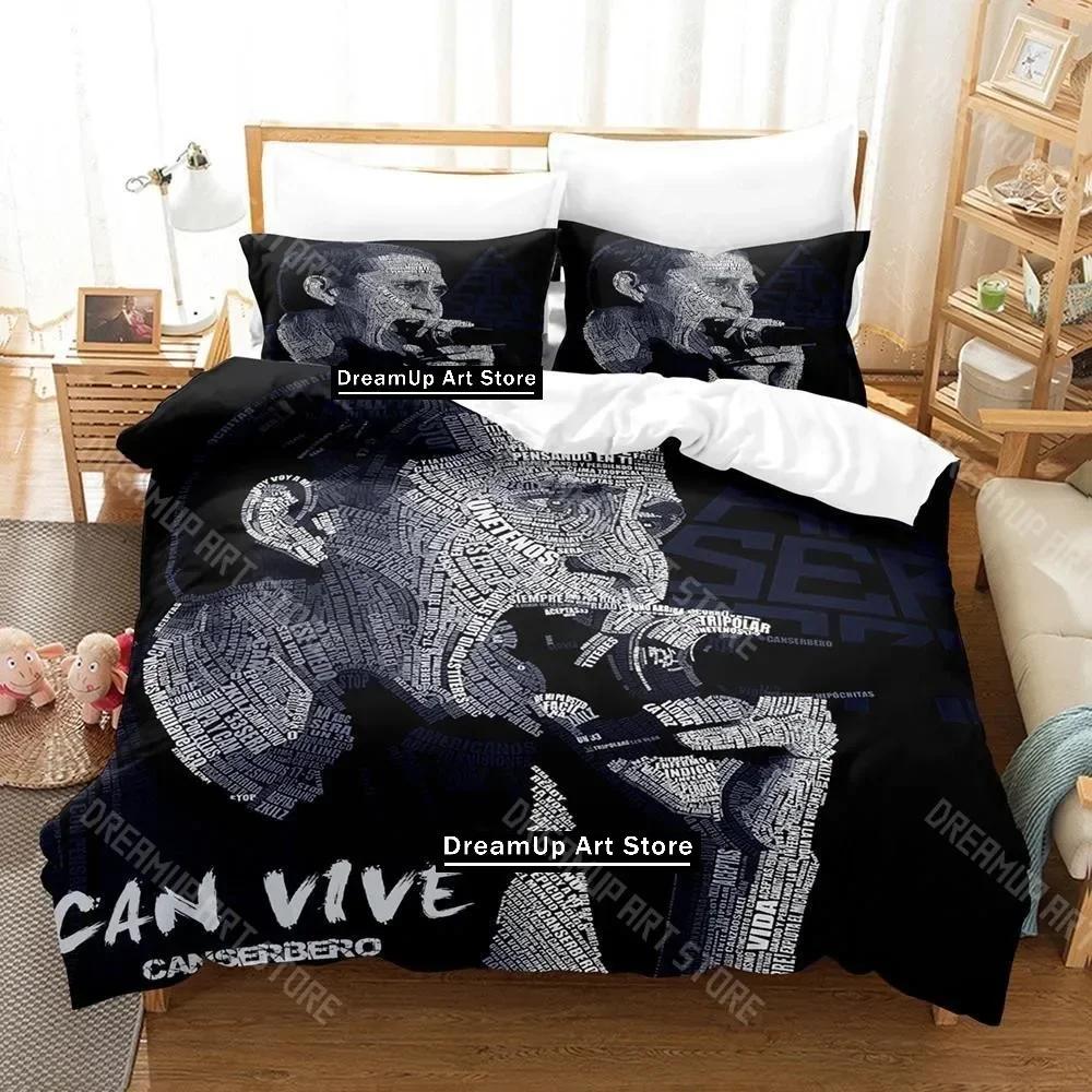 3D Print Canserbero Bedding Set Single Twin Full Queen King Size Bed Set Adult Kid Bedroom Duvetcover Sets Anime Bed
