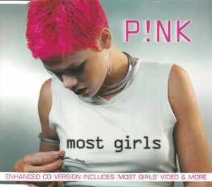 

CD P!NK - Most Girls 74321776682 LaFace Records, 2000 Europe Dance & Electronica Used