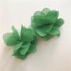 20pcs DIY Chiffon Flowers Mesh Floral Craft for Wedding Dress Hat Material Decor