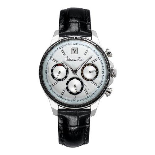 

[VALENTINO RUDY] VALENTINO RUDY Women s Leather Wristwatch VR6602C-WTBK FREE