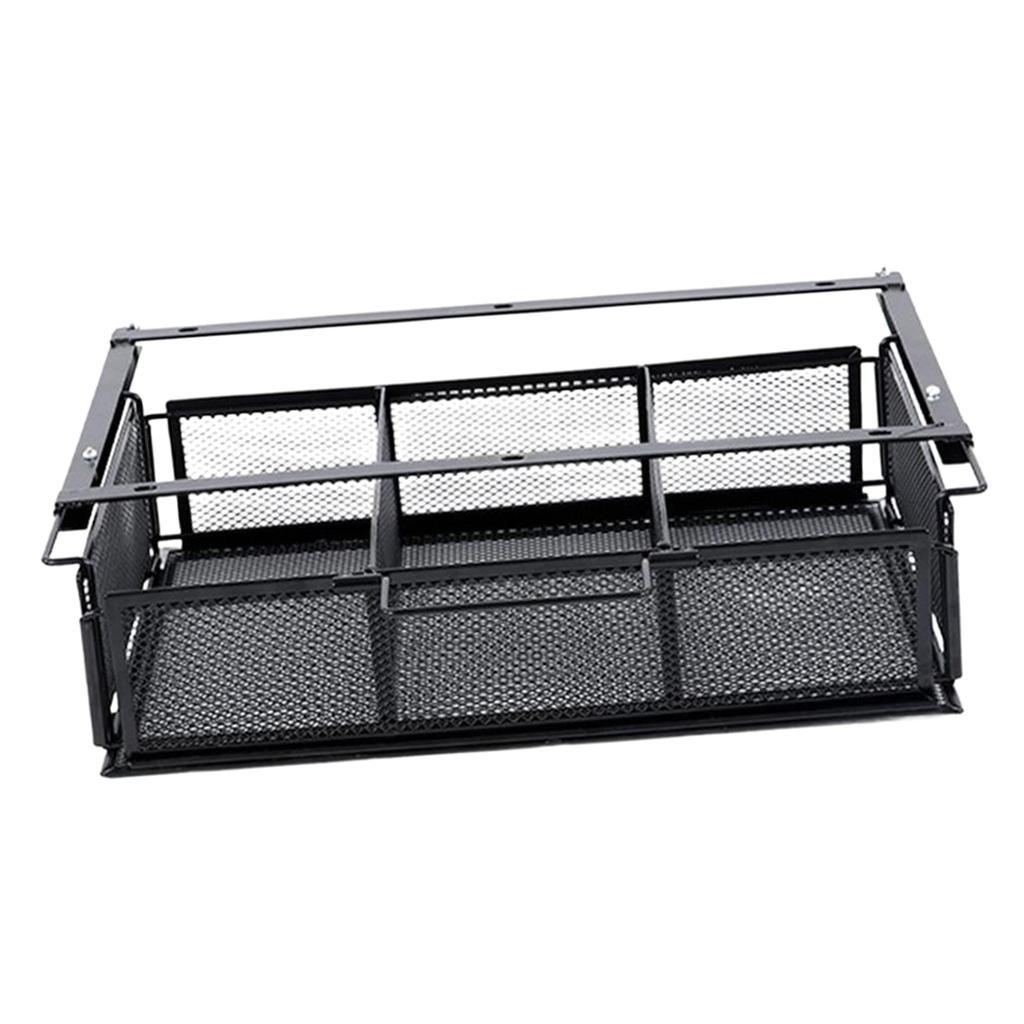 ABBP-Under Desk Drawer Basket Desktop Organizer Slide Under Table Storage Shelf Space Saving Tray Container