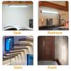 USB Wiederaufladbare LED Balkenlampe mit Bewegungssensor und Magnetischer Installation, Dimmbar mit 3 Weichen Lichtmodi für Kleiderschrank, Nachttisch, Treppen