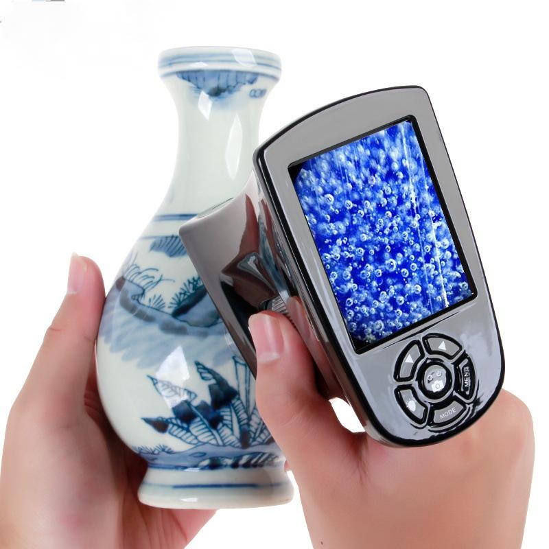 

Digital Led Magnifying Glass - 500 Times with Light Magnifying Glass Portable Microscope Video Camera 500x