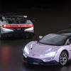 1/32 BYD Yangwang U9 Alloy Sports Car Model Diecasts Metal Track Racing Vehicles Car Model Simulation Sound Light Kids Toys Gift
