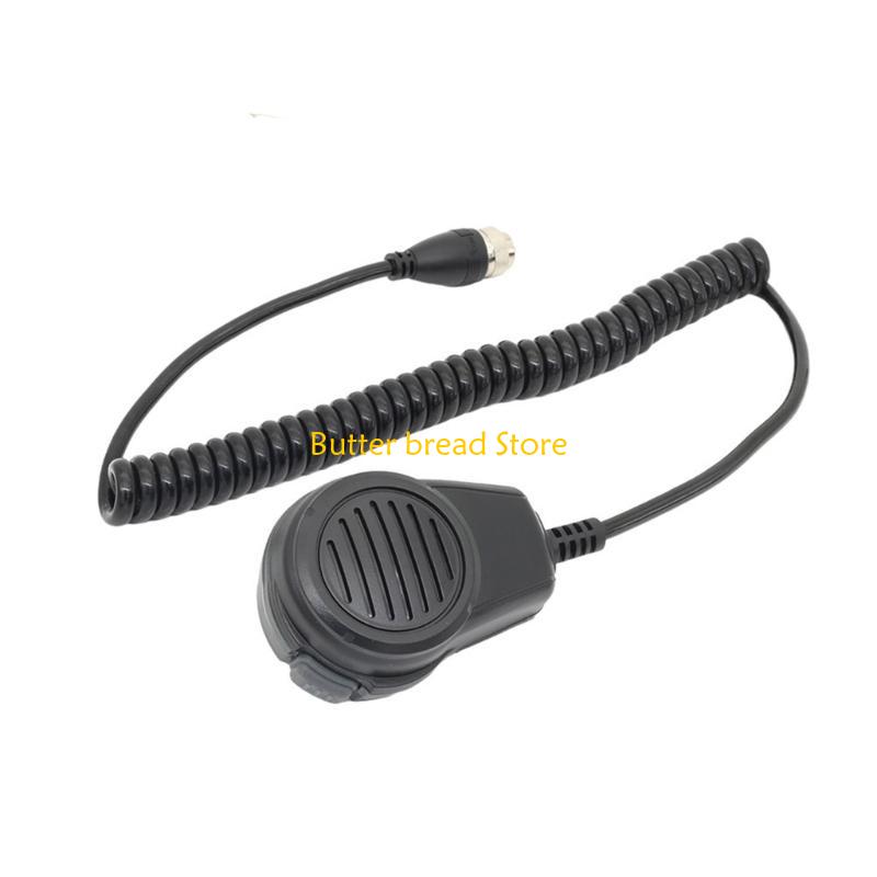 W89C HM-180 8pin Handheld Microphones -101 Replacement Outdoor Communication Mic Plastic Speaker Device for IC-M700 IC-M710