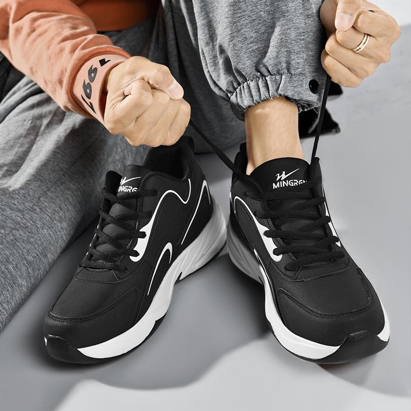 New Men's and Womens Comfortable Ultra Soft and Breathable  Lace-up Mens Sneakers
