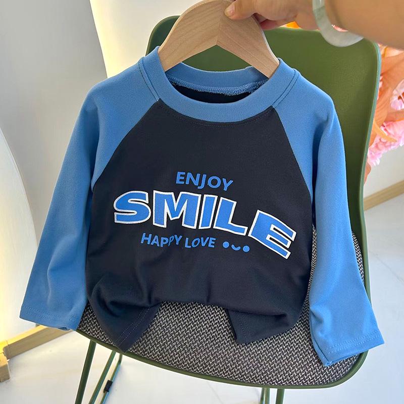 Children's Velvet Pullover - Warm Long Sleeve Base Layer for Small & Medium Kids, Spring/Fall/Winter Style