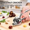 Chestnut Peeler Tool Anti-Slip Walnut Cracker Nutcracker Chestnut Opener For Kitchen Home Dormitory Hotel Restaurant Apartment