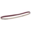 10pcs 100 Grit Abrasive Bands 3/8 x 21 Inch Aluminum Oxide Belts Durable Sanding Belts  Wood Working