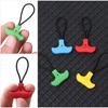 5Pcs T Shape Zipper Colorful  Puller Replacement  Clothing Zip Fixer  Travel Bag Suitcase Backpack Zipper Practical Tent Fixer