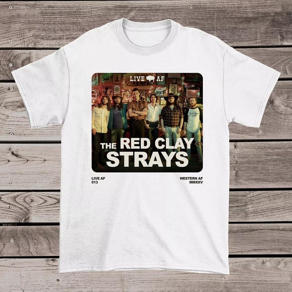 The Red Clay Strays Tour 2025 Live AF T Shirt Full Size S-5XL Unisex T-Shirt S