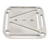Diving Stainless Steel Weight Belt Keeper Retainer Adjustable Weight Webbing Stopper Buckle