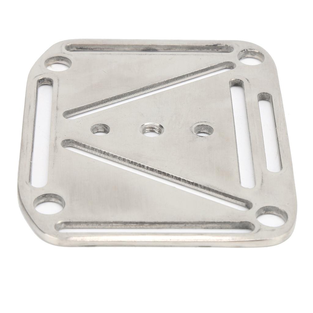 Diving Stainless Steel Weight Belt Keeper Retainer Adjustable Weight Webbing Stopper Buckle