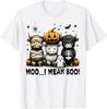 Ghost Cow Moo I Mean Boo Halloween Outfit Funny Cow Lover T-Shirt Unisex T-Shirt