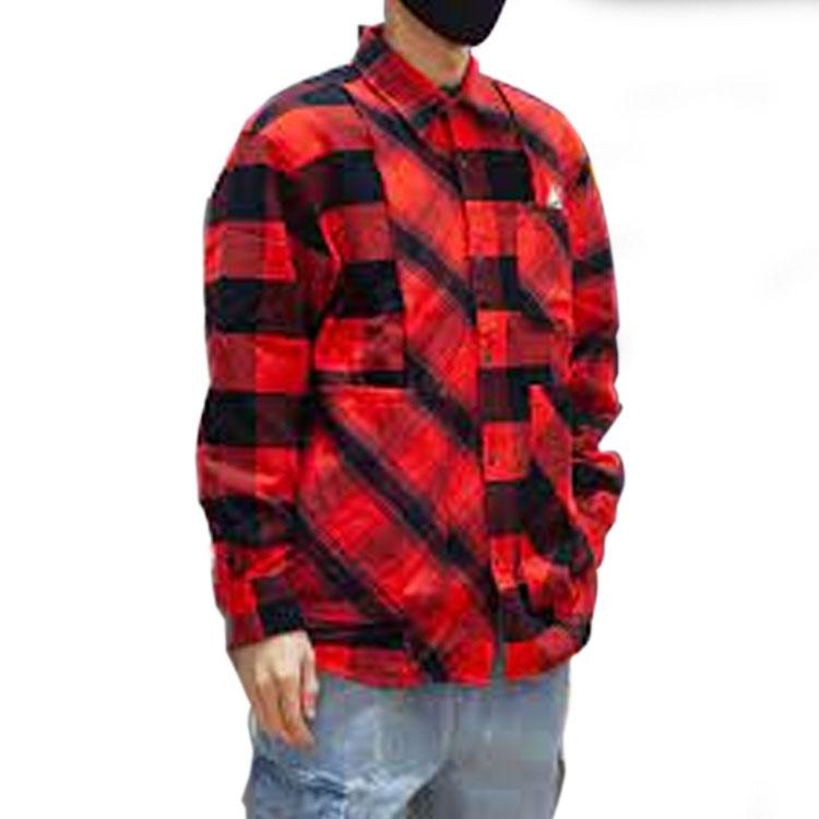 Li-Ning Rijindoujin Leisure Plaid Shirt 'Red' Men's ASHT001-1
