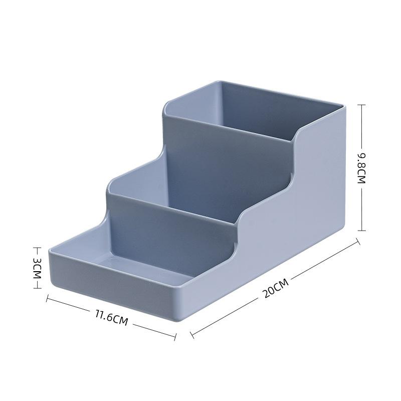 Ladder Grid Pen Holder Storage Box Student Desk Stationery Storage High Value Ins Pen Holder